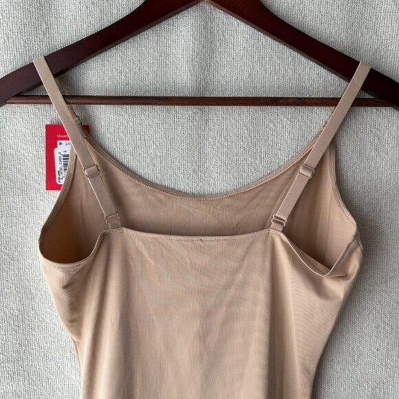 SPANX supersmooth™ Socialight Cami Full Slip 2351 Large Tan Cream New With Tag - Picture 10 of 16